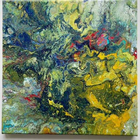 One of a Kind Acrylic Art Piece - Picture 3 of 6